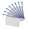 Tarifold A5 PVC Mesh Folder with Zip (Blue)