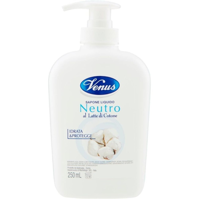 Venus Liquid Soap, Face And Hands (250 ml)