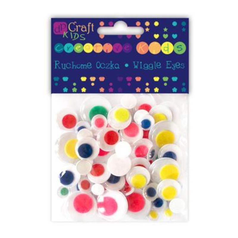 Googly Eyes Coloured (Pack of 75)