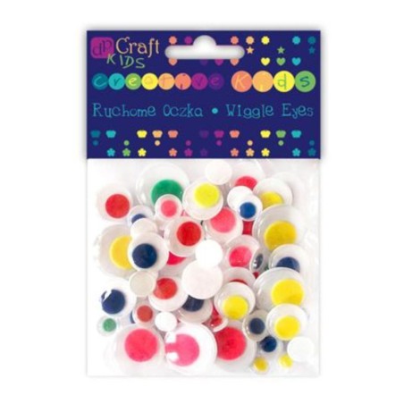 Googly Eyes Coloured (Pack of 75)