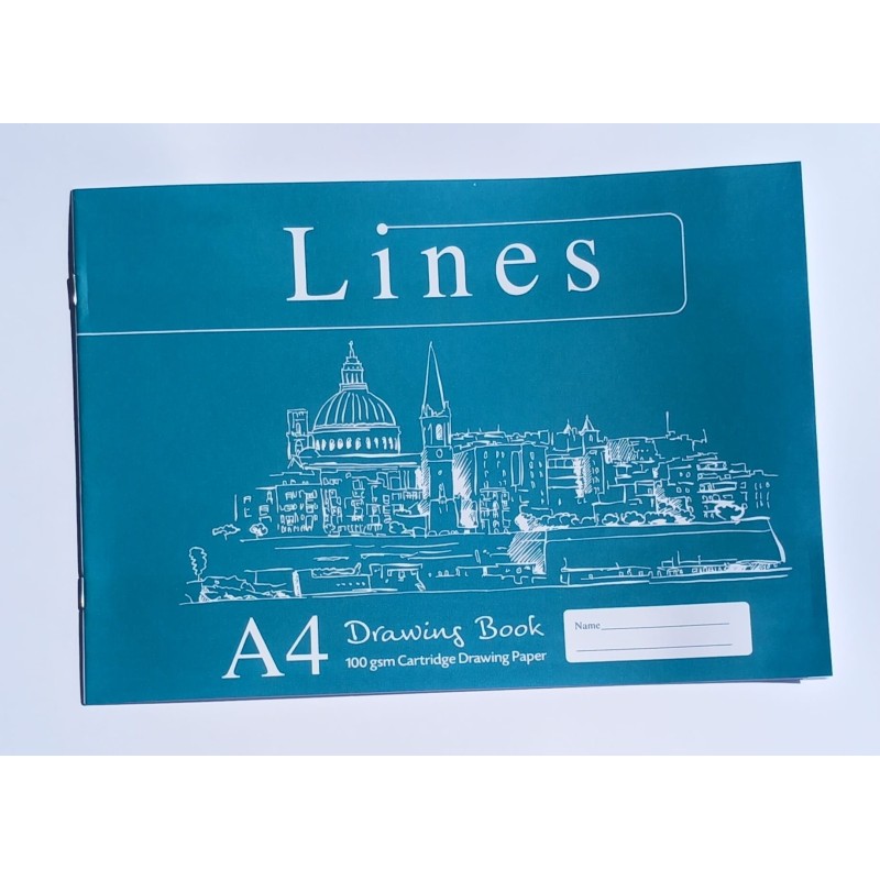 A4 Drawing Book Stapled (100gsm)