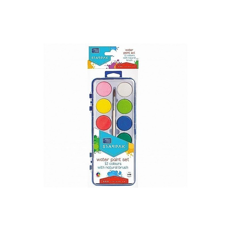 Starpak Water Paint Set (Pack of 12)