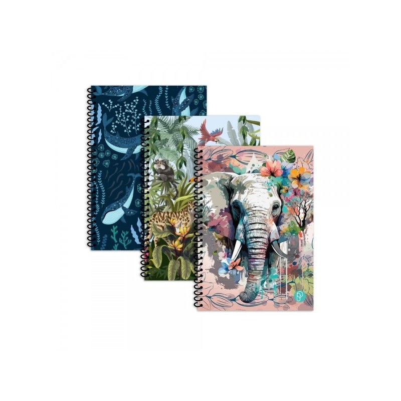 Animal A5 Spiral Notebook