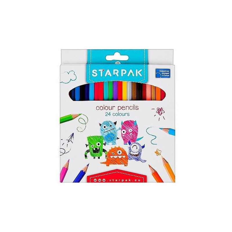 Starpak Colouring Pencils (Pack of 24)