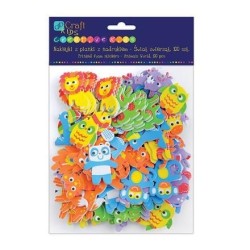 Animal World Foam Shapes (Pack of 100)