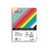 DECO Coloured Paper (Pack of 12 Mixed Colours)