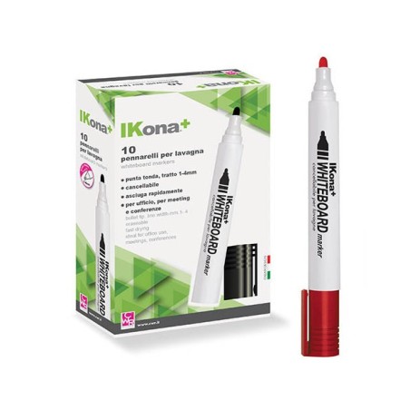 Ikona+ Whiteboard Marker (Red)