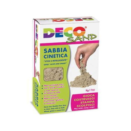 DECO Kinetic Sand 1kg (Natural)
