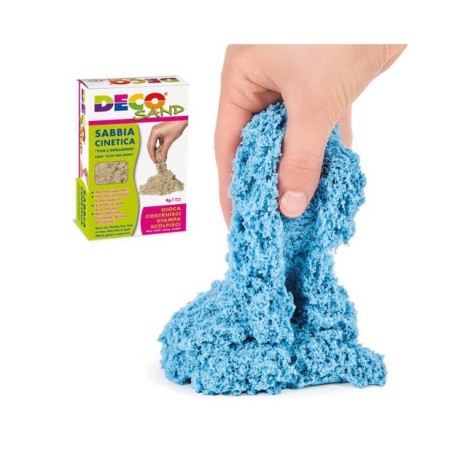DECO Kinetic Sand 1kg (Blue)