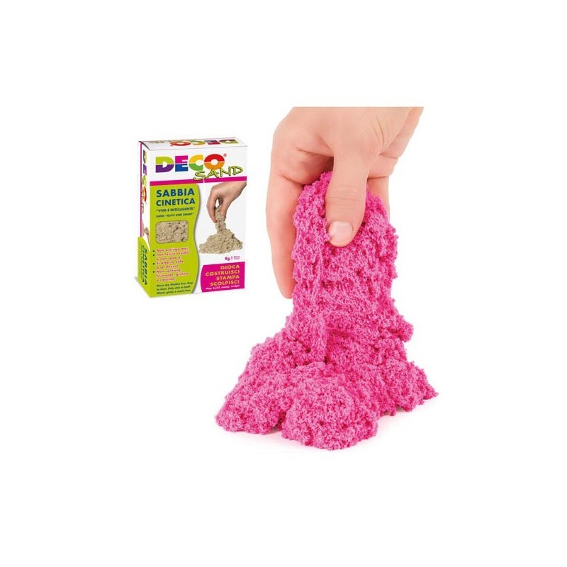 DECO Kinetic Sand 1kg (Fuchsia)