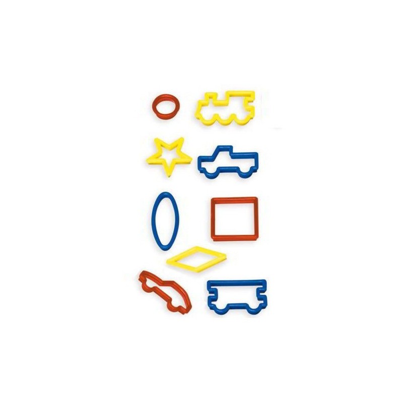 DECO Assorted Modelling Shapes (Pack of 14)