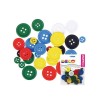 DECO Wood Buttons (Mixed Colours)