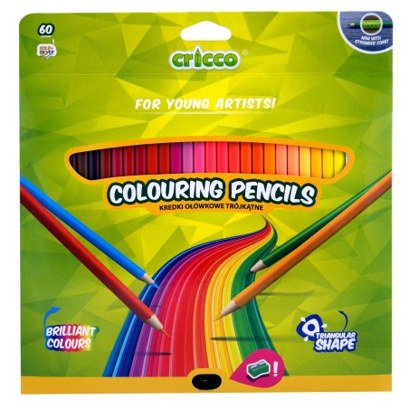 Cricco Coloured Pencils (Pack of 60)