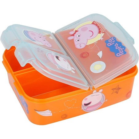 Peppa Pig Core Multi Compartment Lunchbox