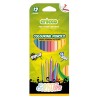 Cricco Triangular Pastel Coloured Pencils (Pack of 12)