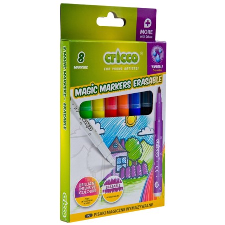 Cricco Magic Washable Markers (Pack of 8)