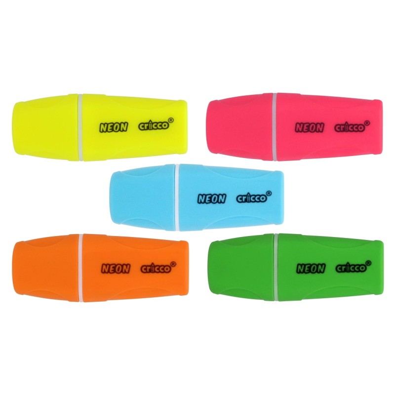 Cricco Mini Highlighters NEON