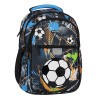 Starpak Football Blue Backpack (38x25x18cm)