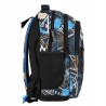 Starpak Football Blue Backpack (38x25x18cm)