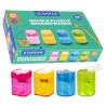 Starpak Double Plastic Sharpner (Round/Square)