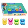 Starpak Double Plastic Sharpner (Oval/Heart)