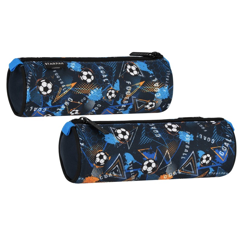 Starpak Pencil Case Football Blue