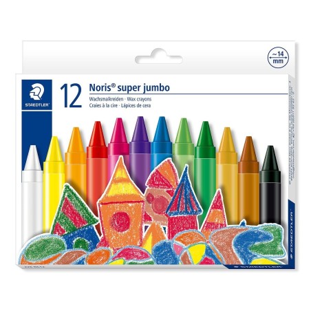 Staedlar Norris Jumbo Crayons (Pack of 12)