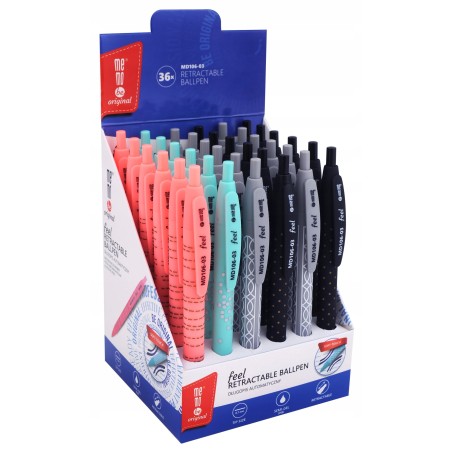 Memobe Feel Ball Pen (Blue Ink)