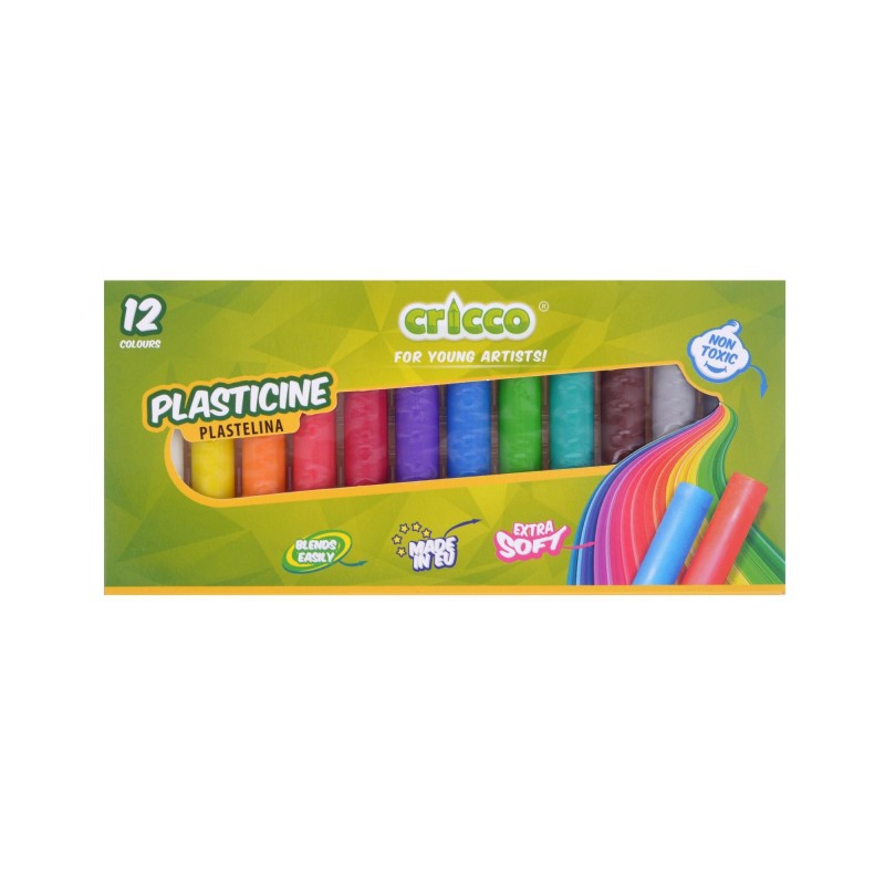 Cricco Plasticine (Pack of 12)