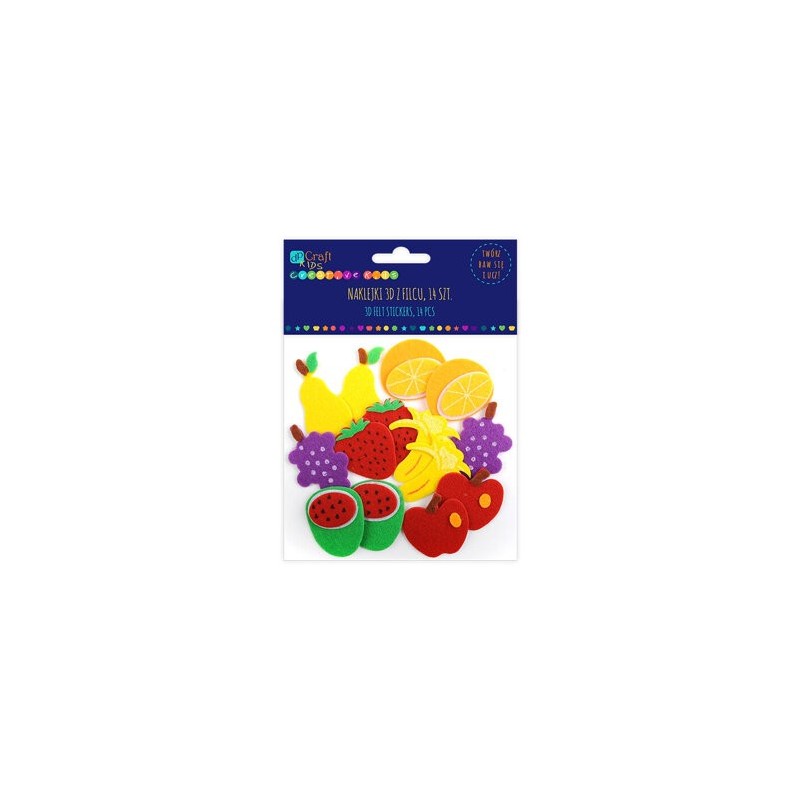 Fruit Foam Shapes (Pack of 14)