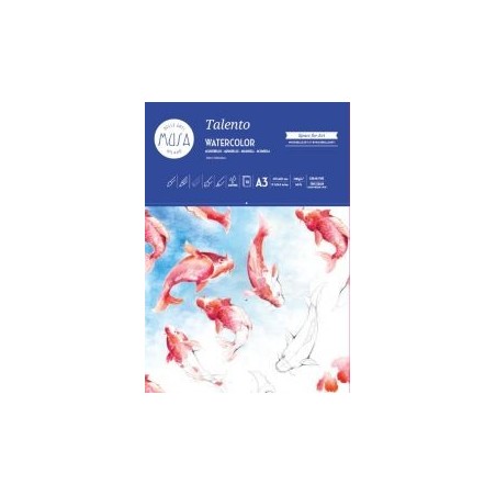 A3 Watercolor Acquarelle Sketchpad (10 pages) 300gsm