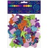 Letter Glitter Foam Stickers