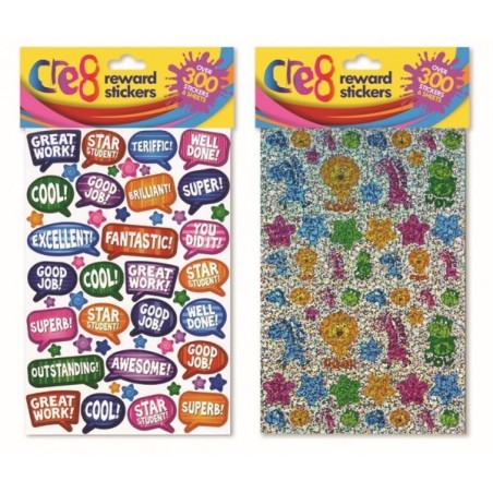 Reward Stickers (6 Sheets - over 300 Stickers)