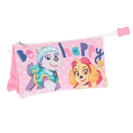 Paw Patrol - Girls Pencil Case (3-Compartments)