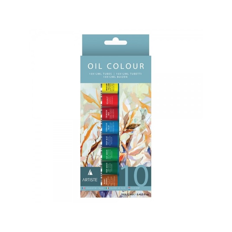 Artiste Oil Paints 12ml (Pack of 10)