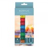 Artiste Acryllic Paint 12ml (Pack of 10)