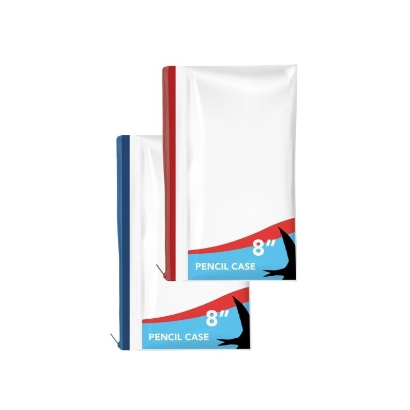 Clear Exam Pencil Case, 20.5cm