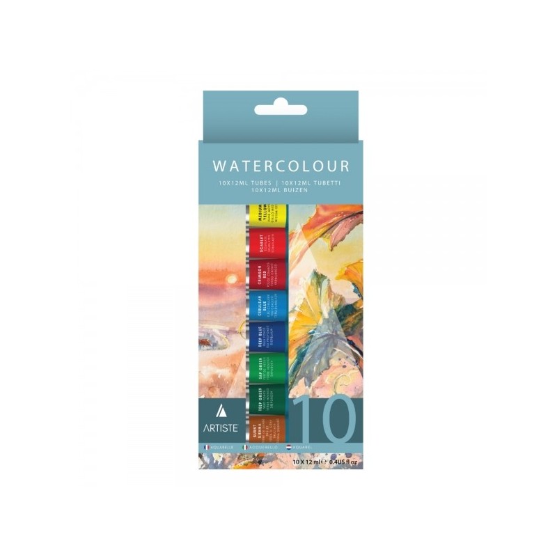 Watercolour Paints 12ml (Pack of 10)