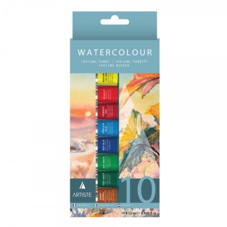 Watercolour Paints 12ml (Pack of 10)