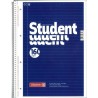 Brunner Student College Pad (Spiral) 160 Pages