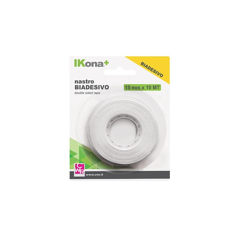 Ikona+ Double-Sided Tape 15mm wide - 10 metres