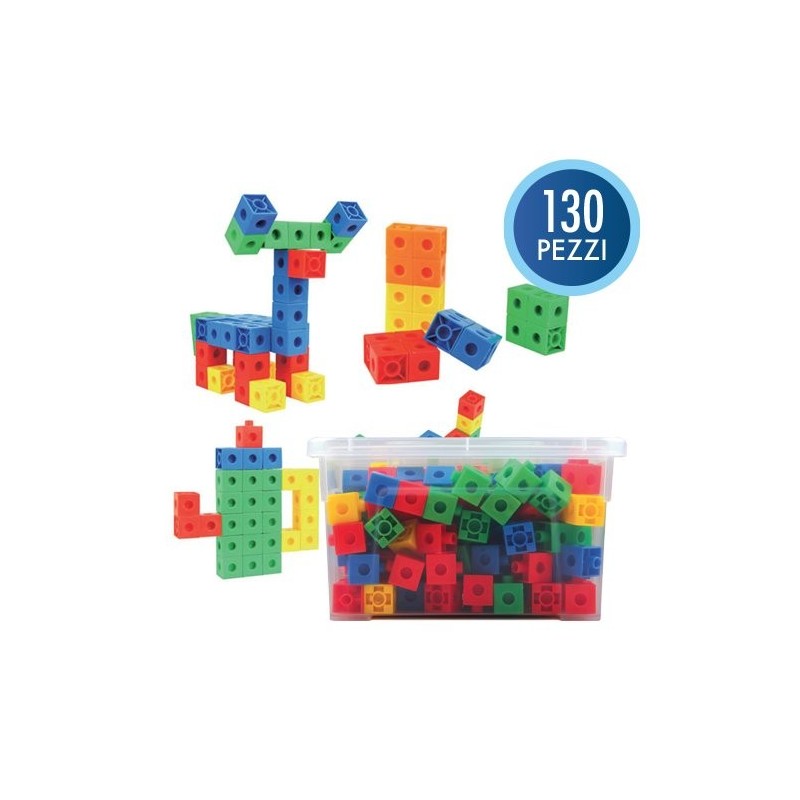 CWR Interlocking (Linking) Cubes Box of 130