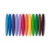 Cricco Triangular Plastic Crayons (Pack of 12)