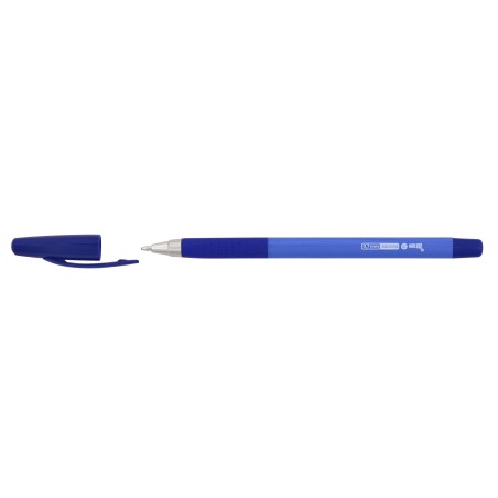 Memobe Triangular Pen With Soft Rubber (Blue Ink)