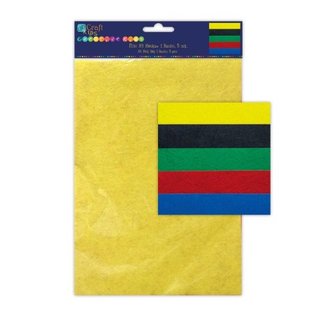 A4 Felt Paper Basic (Pack of 5)