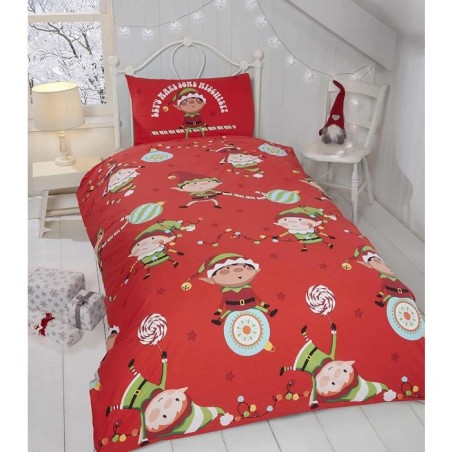 Naughty Elves Bedding Set