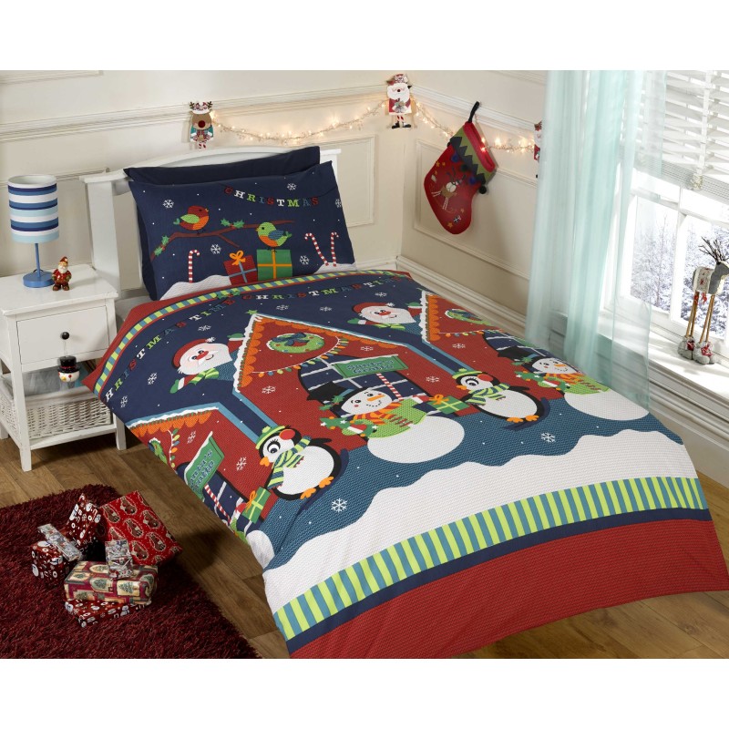 Santa's Grotto Bedding Set
