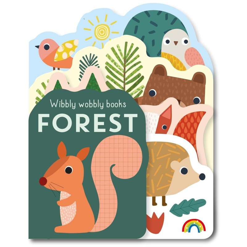 Wibbly Wobbly Forest Board Book