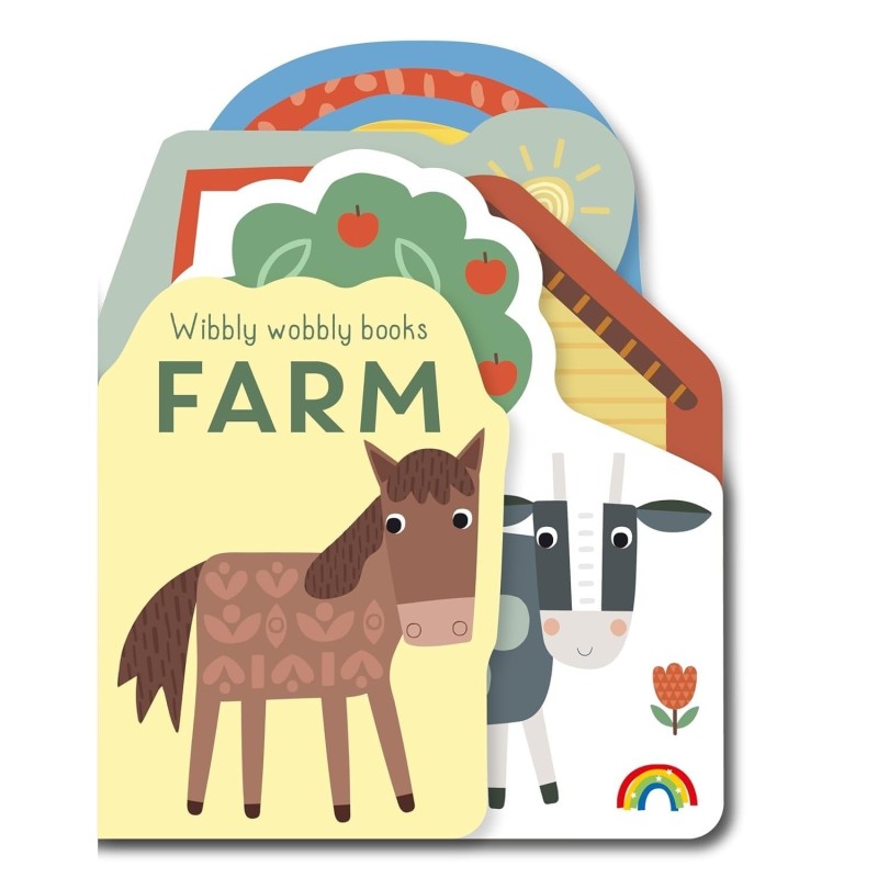 Wibbly Wobbly Farm Board Book