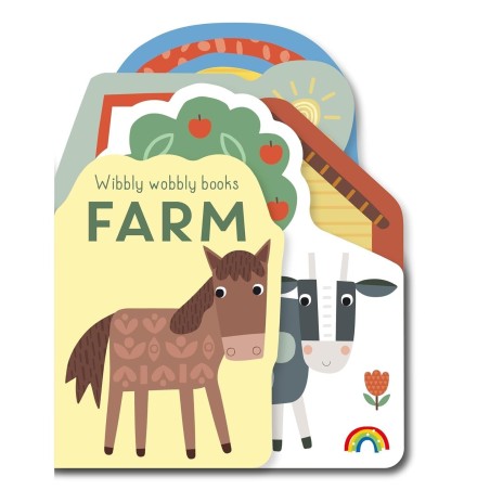 Wibbly Wobbly Farm Board Book